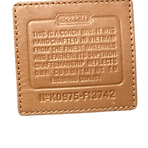 Coach Soho Signature Canvas & Leather Tote Bag F13742 | Like New + Dust Bag - Picture 8 of 13